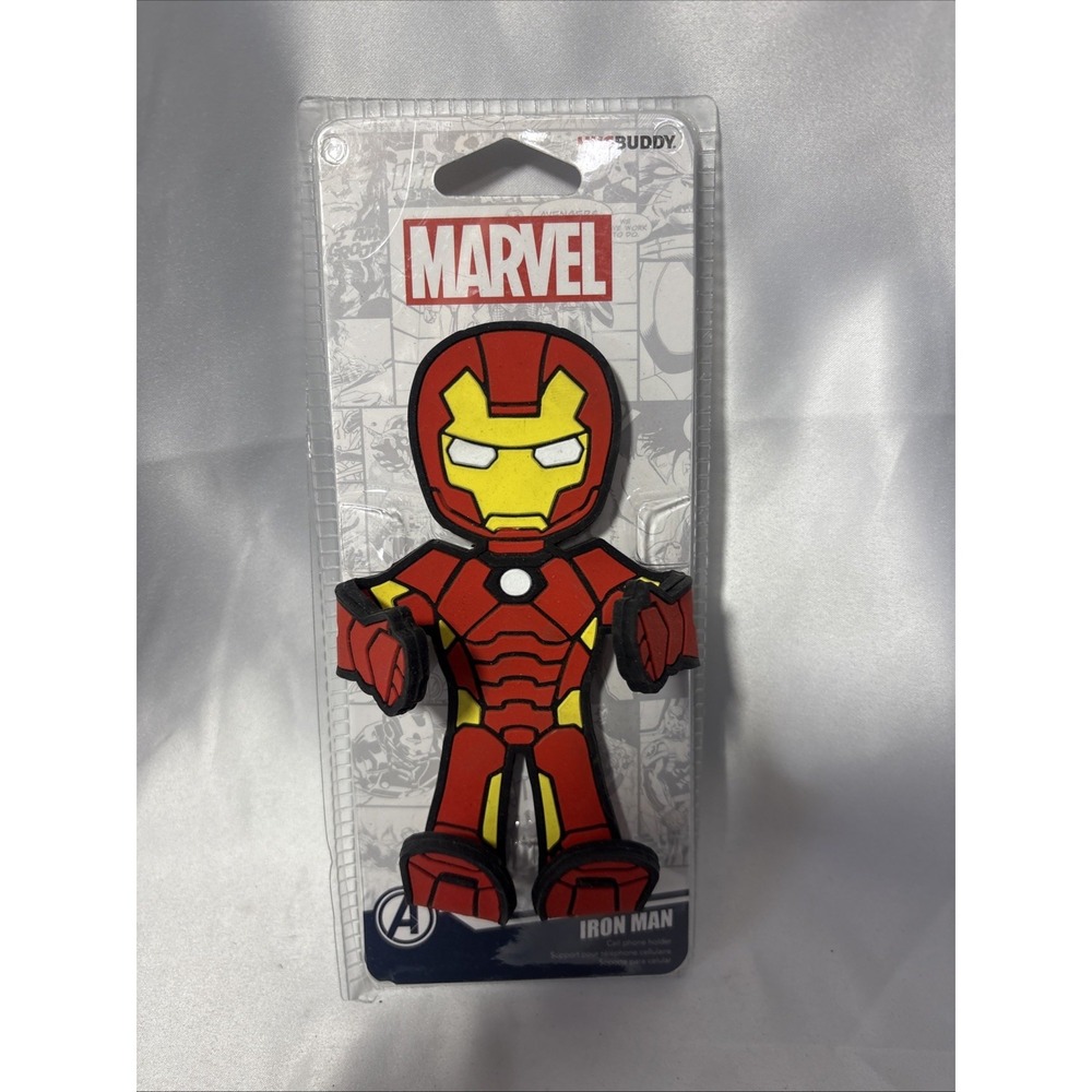 Hug Buddy, ,Iron Man, Universal Vent Clip for Mobile Device/Phone Holder